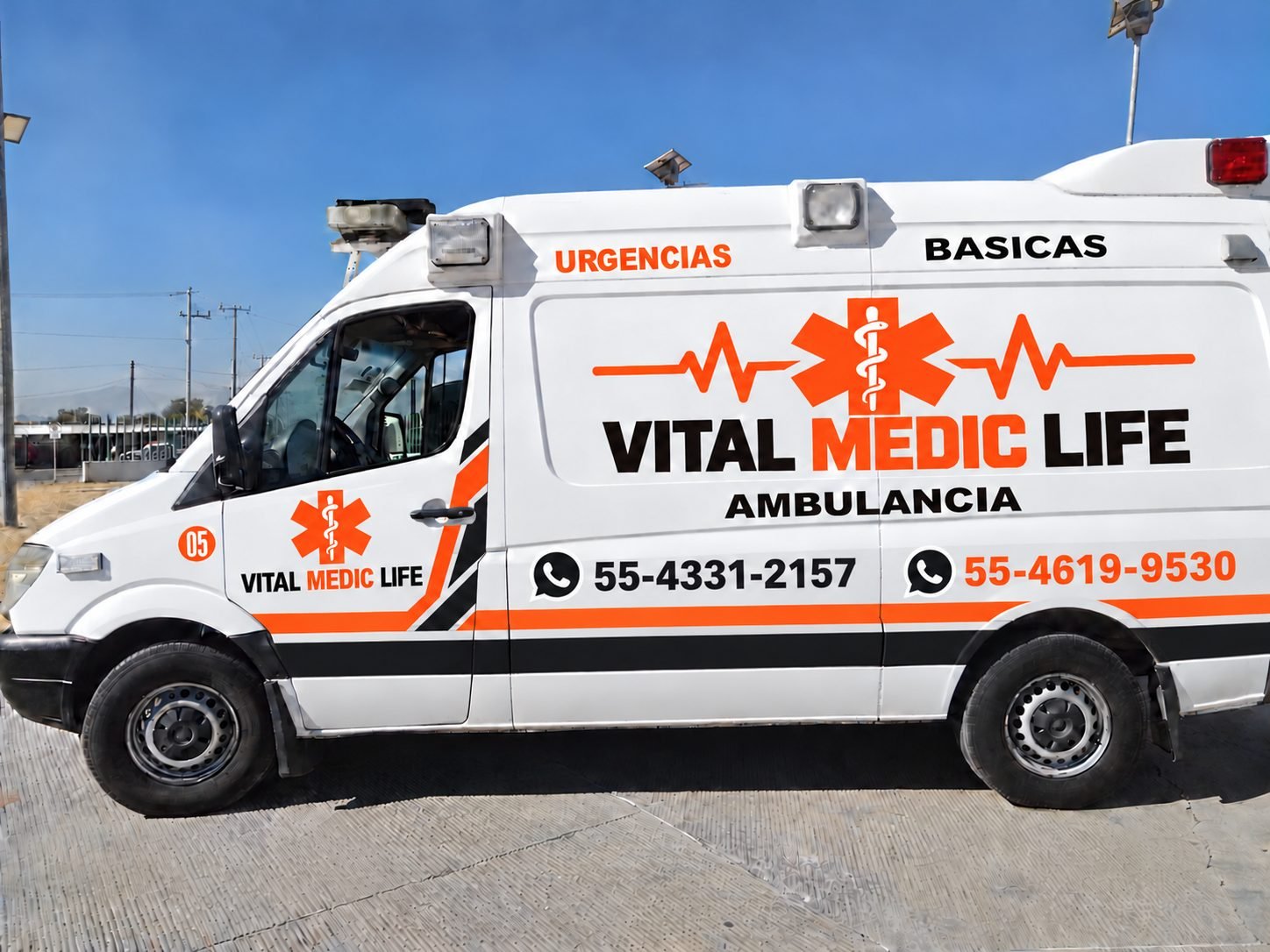 Ambulancia Vital Medic Life, unidad 05